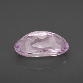 Kunzite rose naturelle coupe ovale, 4,09 ct, VS