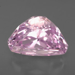 Kunzite rose naturelle forme fantaisie, 4,34 ct, VS