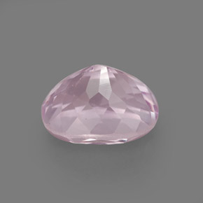 Kunzite rose naturelle coupe ovale, 5,63 ct, VVS-VS