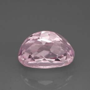 Kunzite rose naturelle coupe coussin, 4,28 ct, VVS-VS
