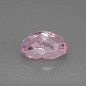 Kunzite rose naturelle coupe ovale, 3,79 ct, VS