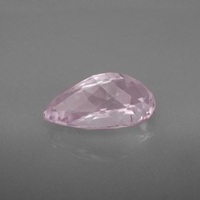 Kunzite rose naturelle en forme de poire, 3,75 ct, VVS-VS