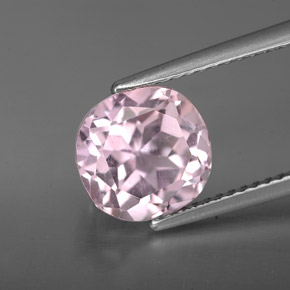 Kunzite Rose naturelle Coupe coussin, 3.78 ct, VVS-VS