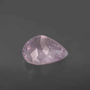 Kunzite rose naturelle en forme de poire, 3,72 ct, VVS-VS