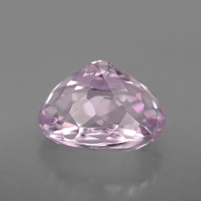 Kunzite rose naturelle coupe ovale, 5,69 ct, VVS-VS