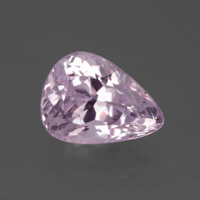 Kunzite rose naturelle en forme de poire, 6,61 ct, VVS-VS