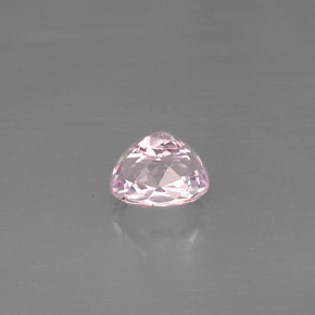 Kunzite rose naturelle coupe ovale, 5,68 ct, VVS-VS