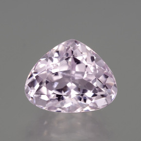 Kunzite rose naturelle en forme de poire, 8,84 ct, VVS-VS
