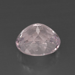 Kunzite Rose clair naturelle Coupe ovale, 8.91 ct, VVS-VS