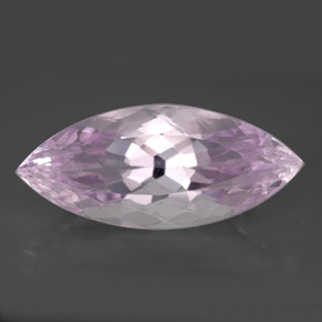 Kunzite rose naturelle marquise, 11,84 ct, VVS-VS
