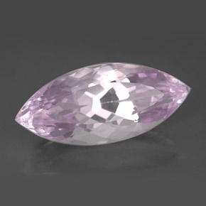 Kunzite rose naturelle marquise, 11,84 ct, VVS-VS