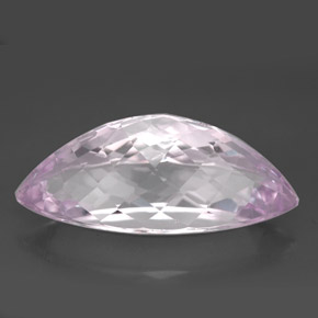 Kunzite rose naturelle marquise, 11,84 ct, VVS-VS