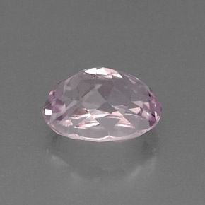 Kunzite rose naturelle coupe ovale, 6,73 ct, VVS-VS