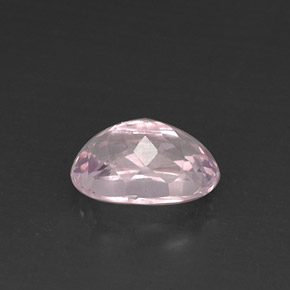 Kunzite rose naturelle coupe ovale, 5,05 ct, VVS-VS