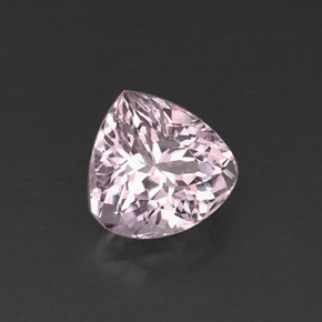 Kunzite rose naturelle en forme de poire, 5,57 ct, VVS-VS