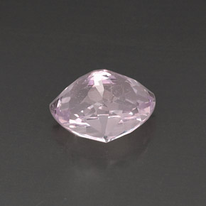 Kunzite rose naturelle trillion, 8,49 ct, VS