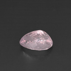 Kunzite rose naturelle en forme de poire, 4,00 ct, VS