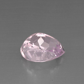 Kunzite rose naturelle en forme de poire, 9,78 ct, VS