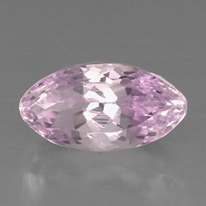 Kunzite rose naturelle marquise, 10,35 ct, VVS