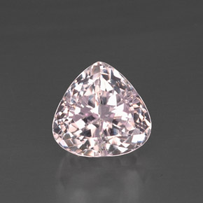 Kunzite rose naturelle en forme de poire, 9,89 ct, VS