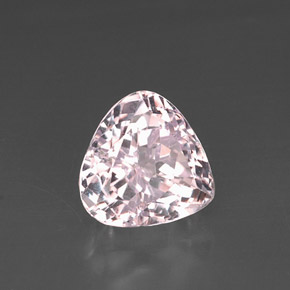 Kunzite rose naturelle en forme de poire, 9,89 ct, VS
