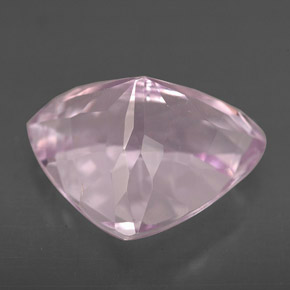 Kunzite rose naturelle trillion, 7,41 ct, VVS-VS