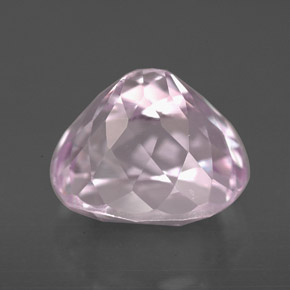 Kunzite Rose naturelle Coupe ovale, 5.22 ct, VVS