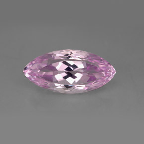 Kunzite rose naturelle marquise, 6,80 ct, VS