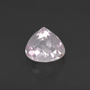 Kunzite rose naturelle coupe ovale, 4,03 ct, VVS-VS