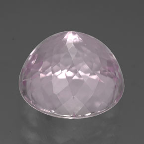 Kunzite rose naturelle coupe roude, 7,90 ct, VS