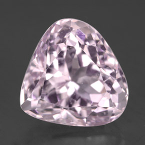 Kunzite rose naturelle en forme de poire, 10,89 ct, VS-SI