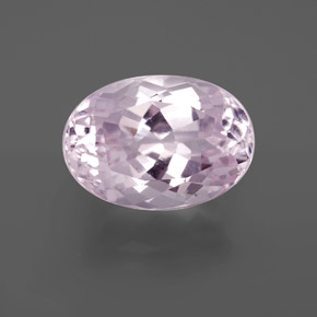 Kunzite Rose naturelle Coupe ovale, 8.31 ct, VS