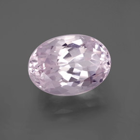 Kunzite Rose naturelle Coupe ovale, 8.31 ct, VS