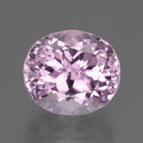 Kunzite Rose naturelle Coupe ovale, 12.18 ct, VS