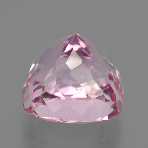 Kunzite Rose naturelle Coupe coussin, 16.00 ct, VVS-VS