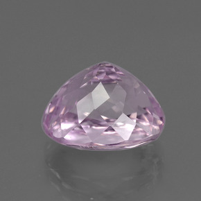 Kunzite rose naturelle coupe ovale, 7,09 ct, VS