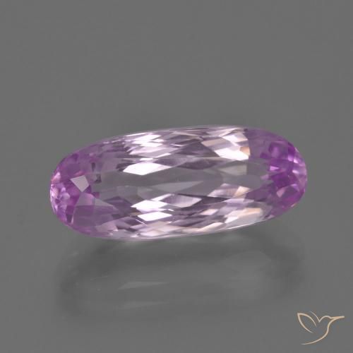7.04ct Naturel Pourpre très clair Kunzite, ovale, VVS