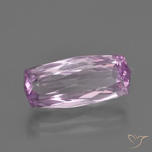 Kunzite Pourpre violet rosâtre léger naturelle Coussin, 6.00 ct, VS
