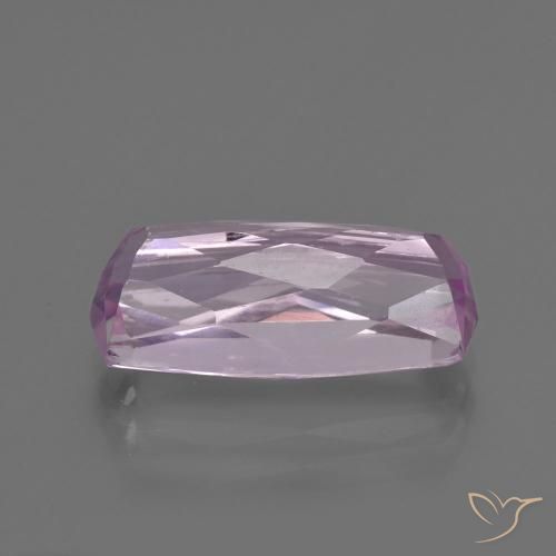 Kunzite Pourpre violet rosâtre léger naturelle Coussin, 6.00 ct, VS