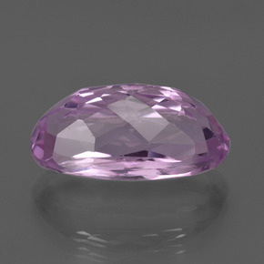 Kunzite pourpre naturelle coupe ovale, 7,16 ct, VS