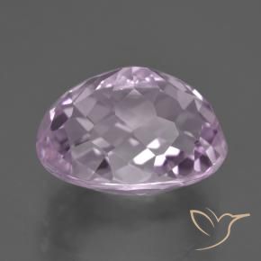 Kunzite Pourpre très clair naturelle ovale, 12.85 ct, VS