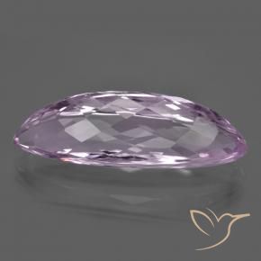 Kunzite Violet rosâtre très clair naturelle Marquise, 24.38 ct, VVS-VS