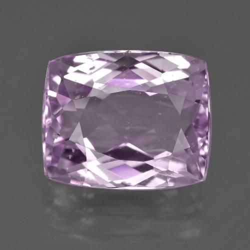 Kunzite pourpre naturelle coupe coussin, 11,27 ct, VS