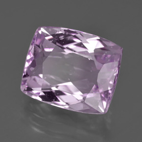 Kunzite pourpre naturelle coupe coussin, 11,27 ct, VS