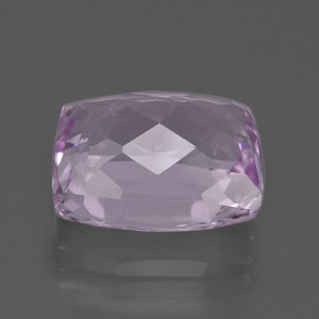 Kunzite pourpre naturelle coupe coussin, 11,27 ct, VS