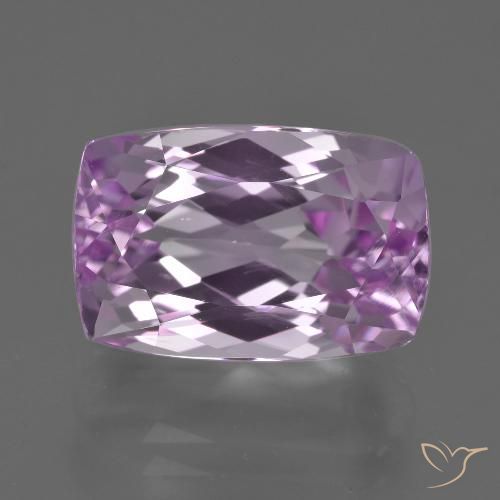 Kunzite Pourpre moyen naturelle Coupe coussin, 9.96 ct, VVS-VS