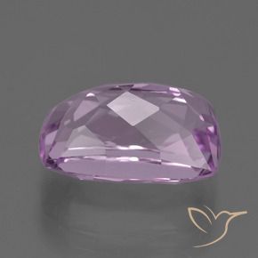 Kunzite Pourpre moyen naturelle Coupe coussin, 9.96 ct, VVS-VS