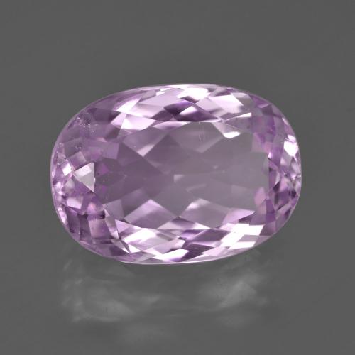 Kunzite Pourpre moyen naturelle Coupe ovale, 9.13 ct, VS