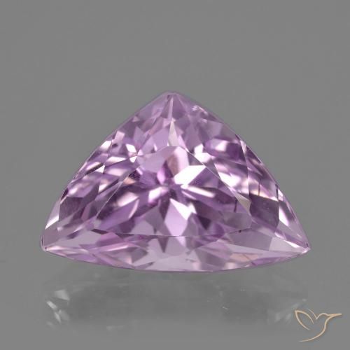 11.15ct Naturel Rose pourpre royal Kunzite, Trillion, VVS-VS