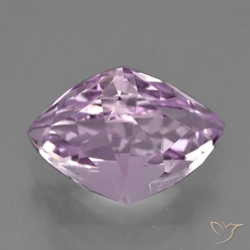 Kunzite Rose pourpre royal naturelle Trillion, 11.15 ct, VVS-VS